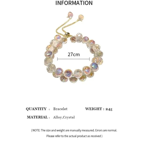 Purple Crystal Bracelet 🔮 🔮 - Picture 4 of 4